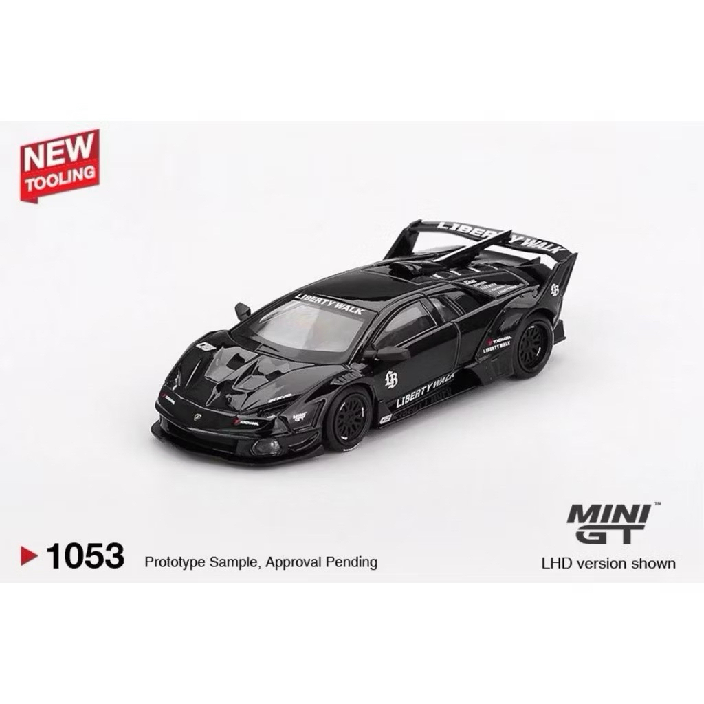 Mini GT 1053 磅剪影作品蘭博基尼 Murcielago GT EVO 黑色 | 蝦皮購物