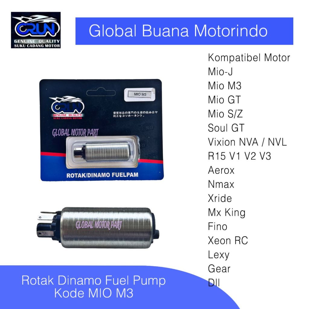 Rotak 燃油泵發電機汽油泵 Mio J M3 GT SZ Gear Vixion R15 N-max Xride M | 蝦皮購物
