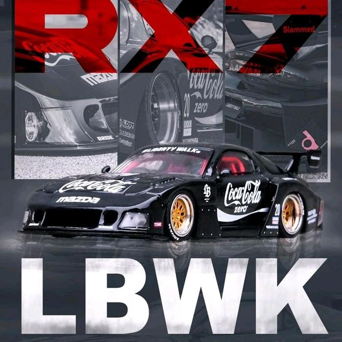 INNO IN64-LBWK-RX7-01 MAZDA FD3S RX7 黑色 LBWK LB 超級靜音就緒 | 蝦皮購物