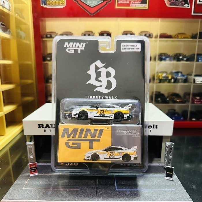 全新 MINI GT 528 LB 剪影 NISSAN 35GT-RR 23 LB RACING LBWK JAPAN | 蝦皮購物