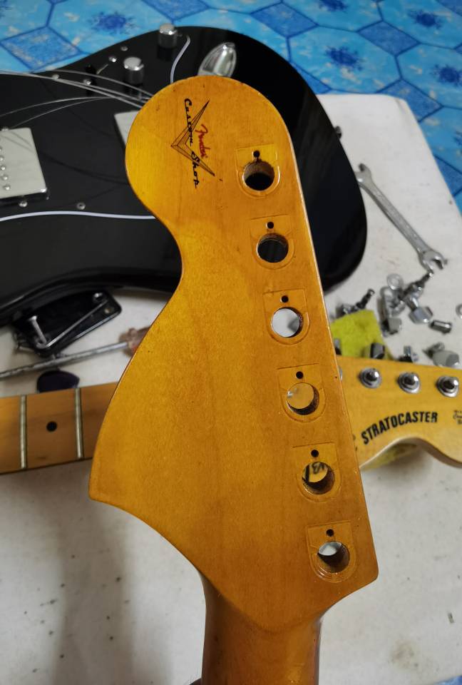 🔥🇺🇸優質🔥 Fender Stratocaster HeadStock 70 年代後期80 年代滑水