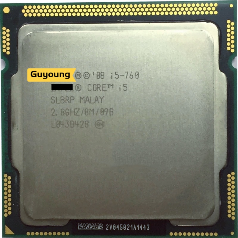 Core I5-760 處理器2.8 GHz 8MB 緩存插槽LGA1156 45nm 台式機CPU I5