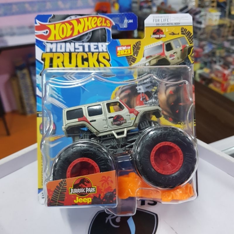 JEEP HOT WHEELS 風火輪怪物卡車侏羅紀公園吉普車| 蝦皮購物