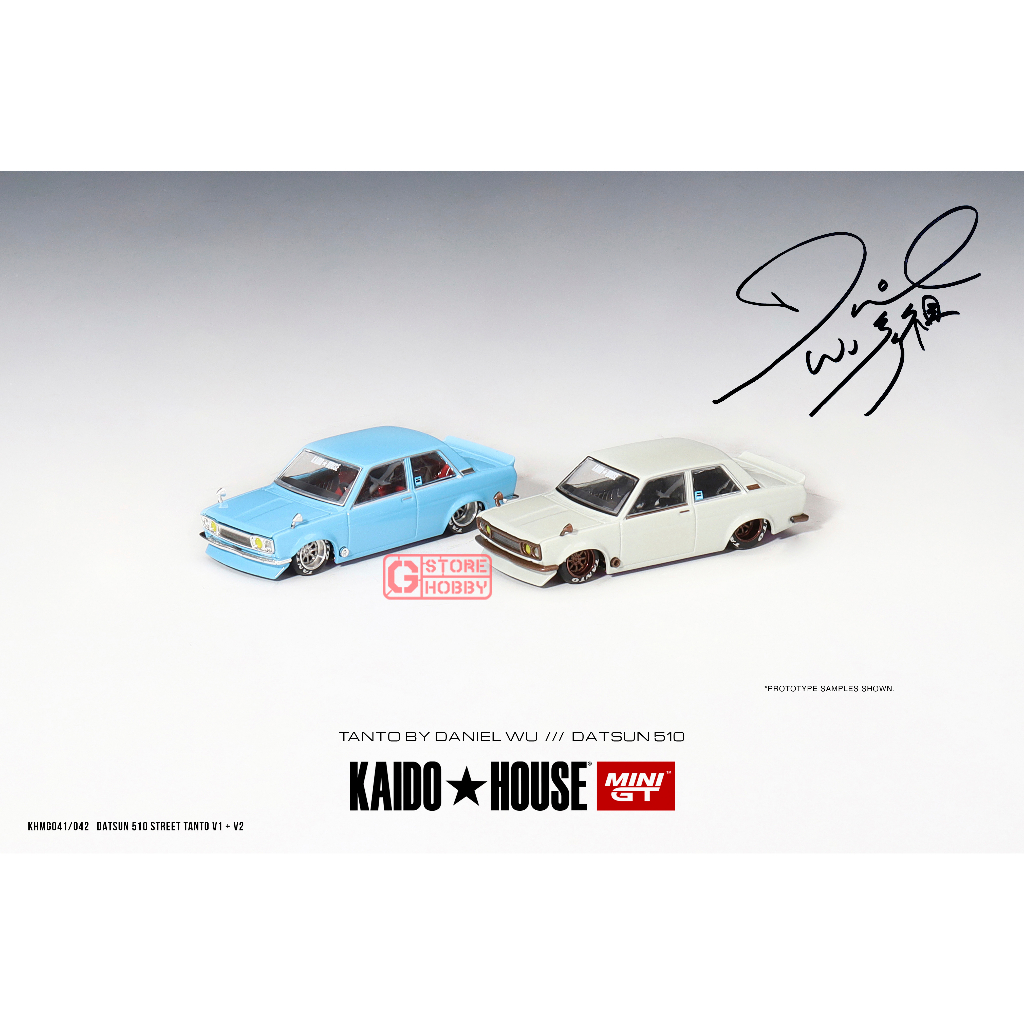 Mini GT x Kaido House 1/64 KHMG Datsun 510 Street Tanto V2 由