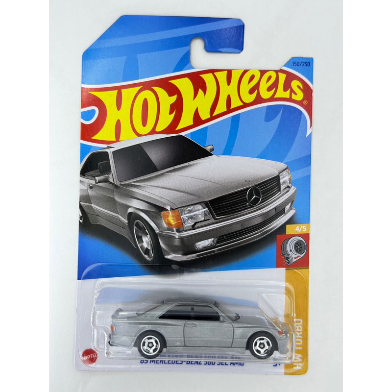 HOT WHEELS [風火輪] '89 Mercedes-benz 560 SEC AMG [外殼M 2023