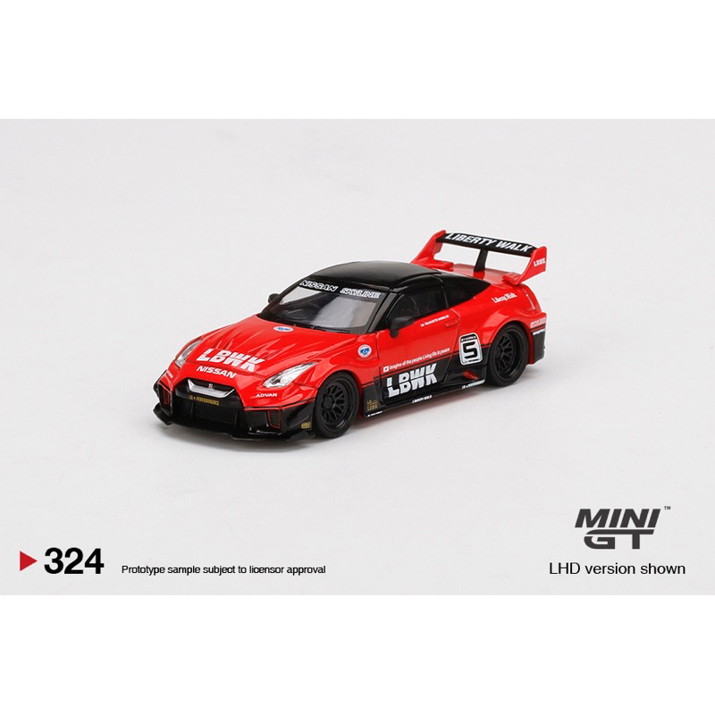 NISSAN Mini GT 324 LB 剪影作品 GT 日產 35GT-RR 版本 1 | 蝦皮購物
