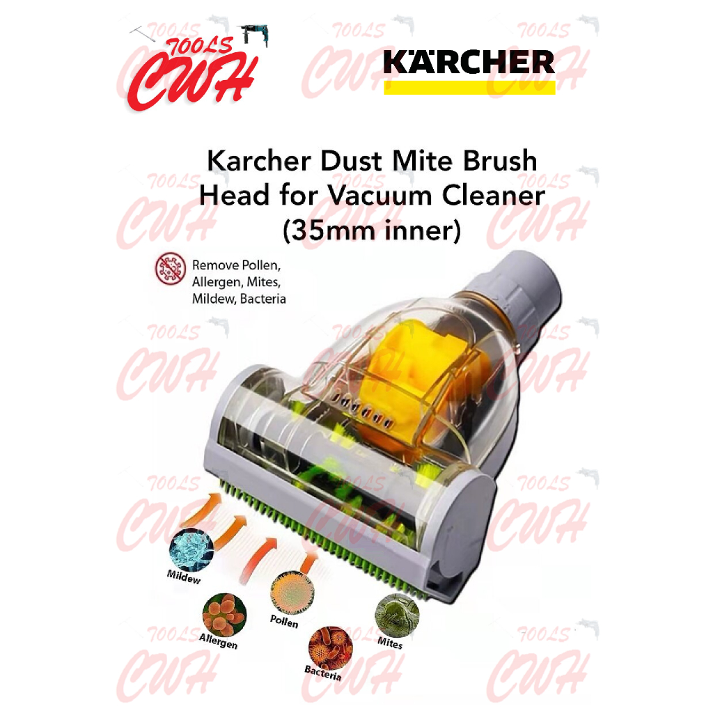 Kit Buse Mini Outil Pour Karcher - 3 Buses 35mm Pour MV2, WD2, WD3 - Nettoyage Précision