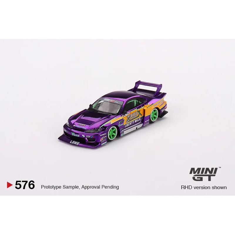 Mini GT 576 Nissan S15 Silvia LB-超級剪影 555 2022 Formula Drift | 蝦皮購物