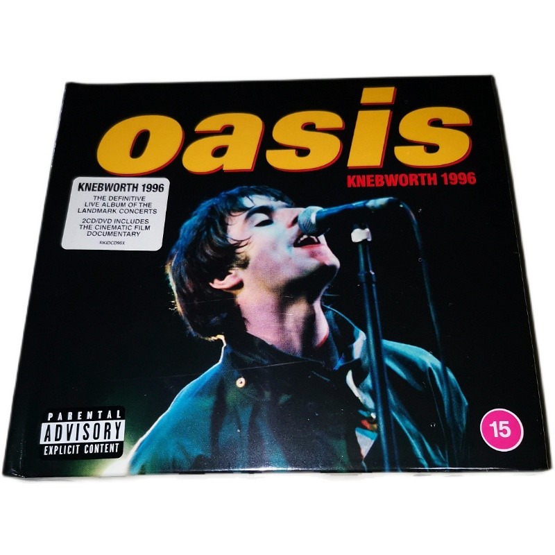 【全新】綠洲樂隊 Oasis Knebworth 1996 2CD+DVD9 搖滾現場專輯 精裝版 密封包裝 XH | 蝦皮購物