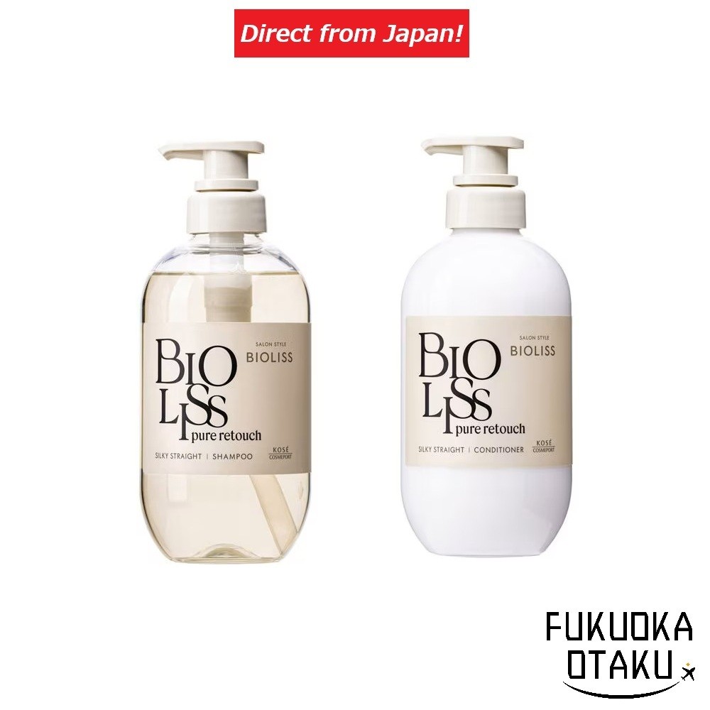 Kose Bioliss Pure Retouch - Après-shampoing Léger Et Aérien - Recharge 340 Ml - Neuf