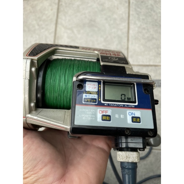 正日本製造RYOBI Hi POWER剛技海砲海炮金海砲金砲AD 101 電動捲線器
