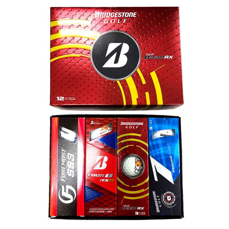 現貨】綜合印字Foremost ss3+BRIDGESTONE 全新綜合印字高爾夫球(3顆/條