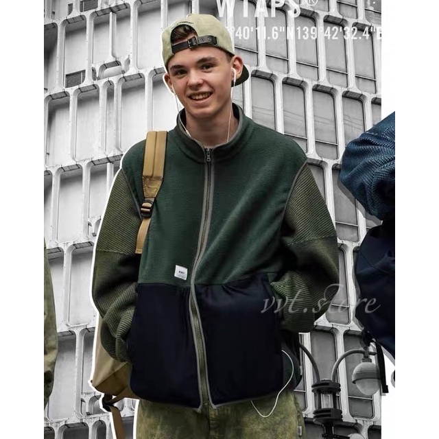 WTAPS 21AW WOZZY / VEST. RAPO. COYOTE 拼接色背心| 蝦皮購物