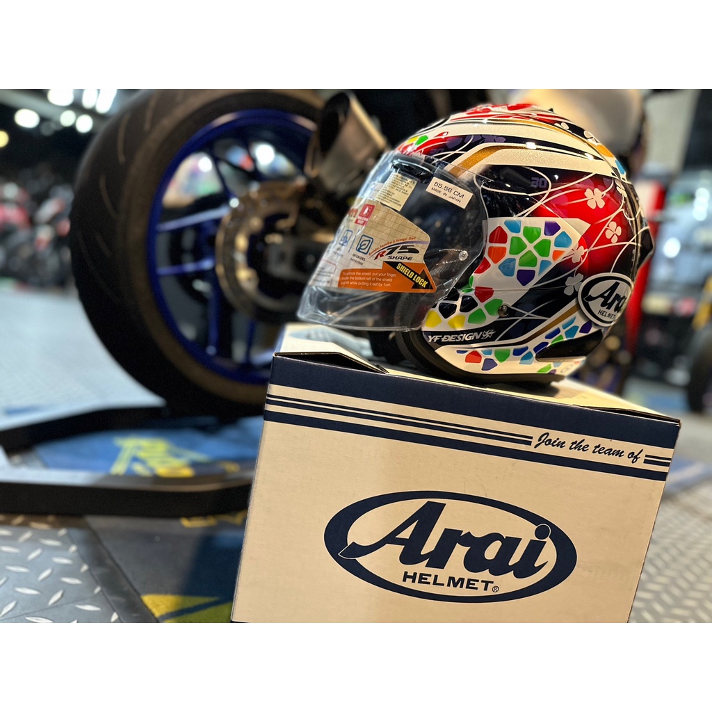 現貨『林儒部品』Arai VZ-RAM NAKAGAMI GP2 中上貴晶| 蝦皮購物