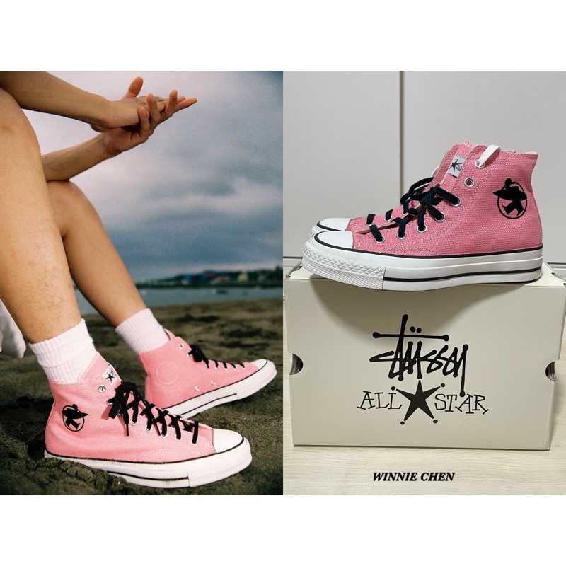 現貨］Converse x Stussy Surfman Chuck 70 (Plumeria) UK5(24cm) | 蝦皮購物