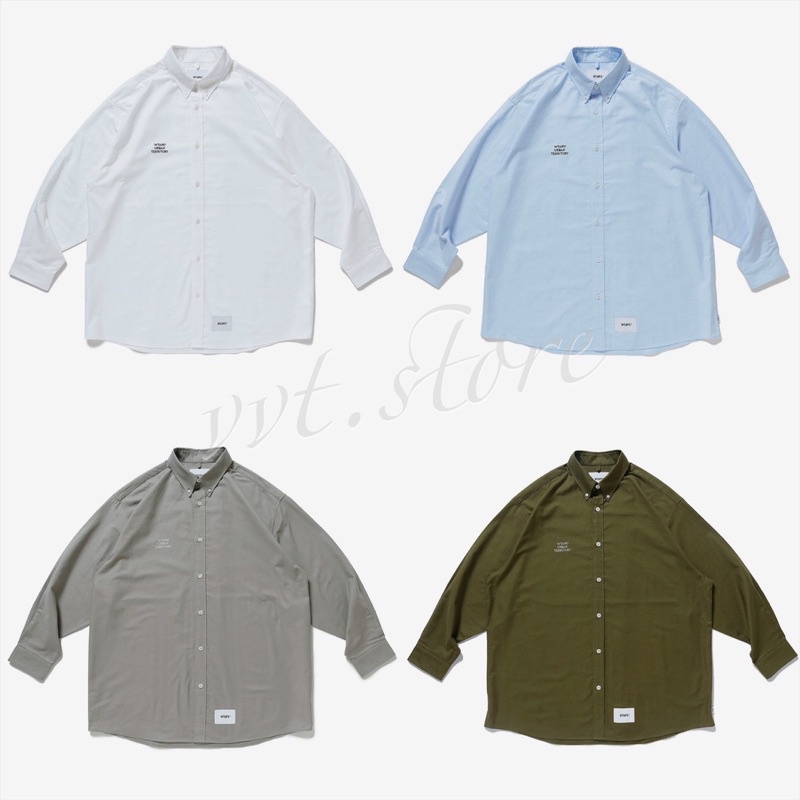 WTAPS 22AW BD 01 / LS / COTTON. OXFORD. WUT 長袖襯衫 外套