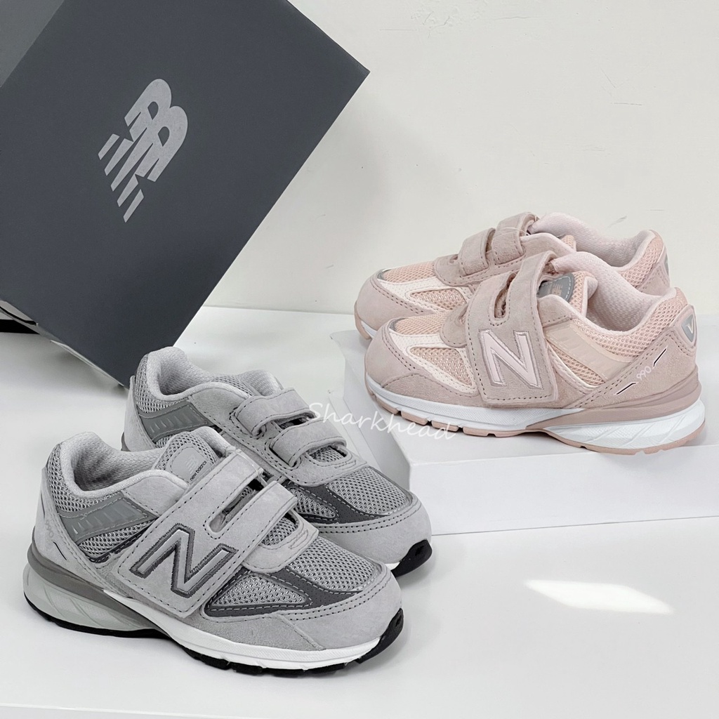 Sharkhead】現貨New Balance 990 麂皮反光元祖灰灰魔鬼氈小童鞋