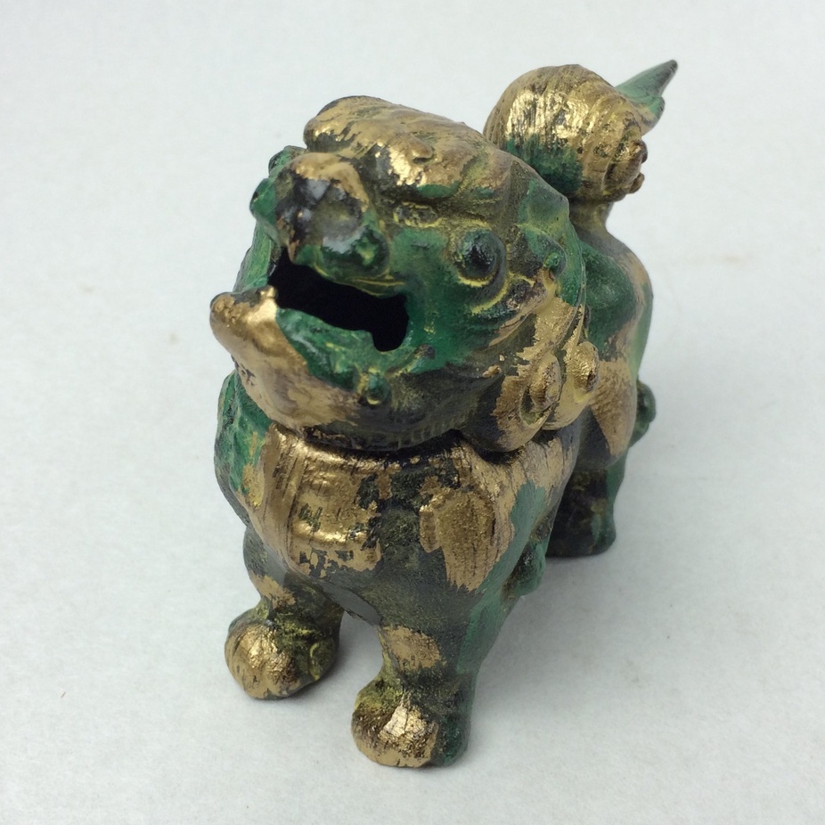 【茶王商店】瑞獅鑄鐵香爐 日本 職人手工製作 日本製 狻猊 貔貅 祥獅 錐香 爐 香爐 鑄鐵 盤香爐 線香爐 塔香爐 | 蝦皮購物