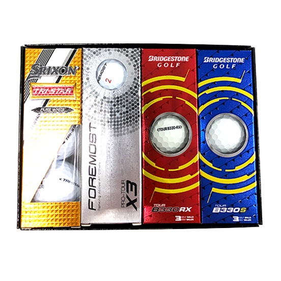 現貨】綜合印字SRIXON+FOREMOST PRO+BRIDGESTONE TOUR 全新高爾夫球(3