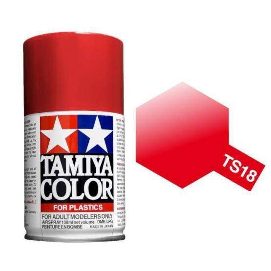 田宮 TAMIYA TS-18 TS18 金屬紅 (100ml) 噴漆 噴罐 | 蝦皮購物