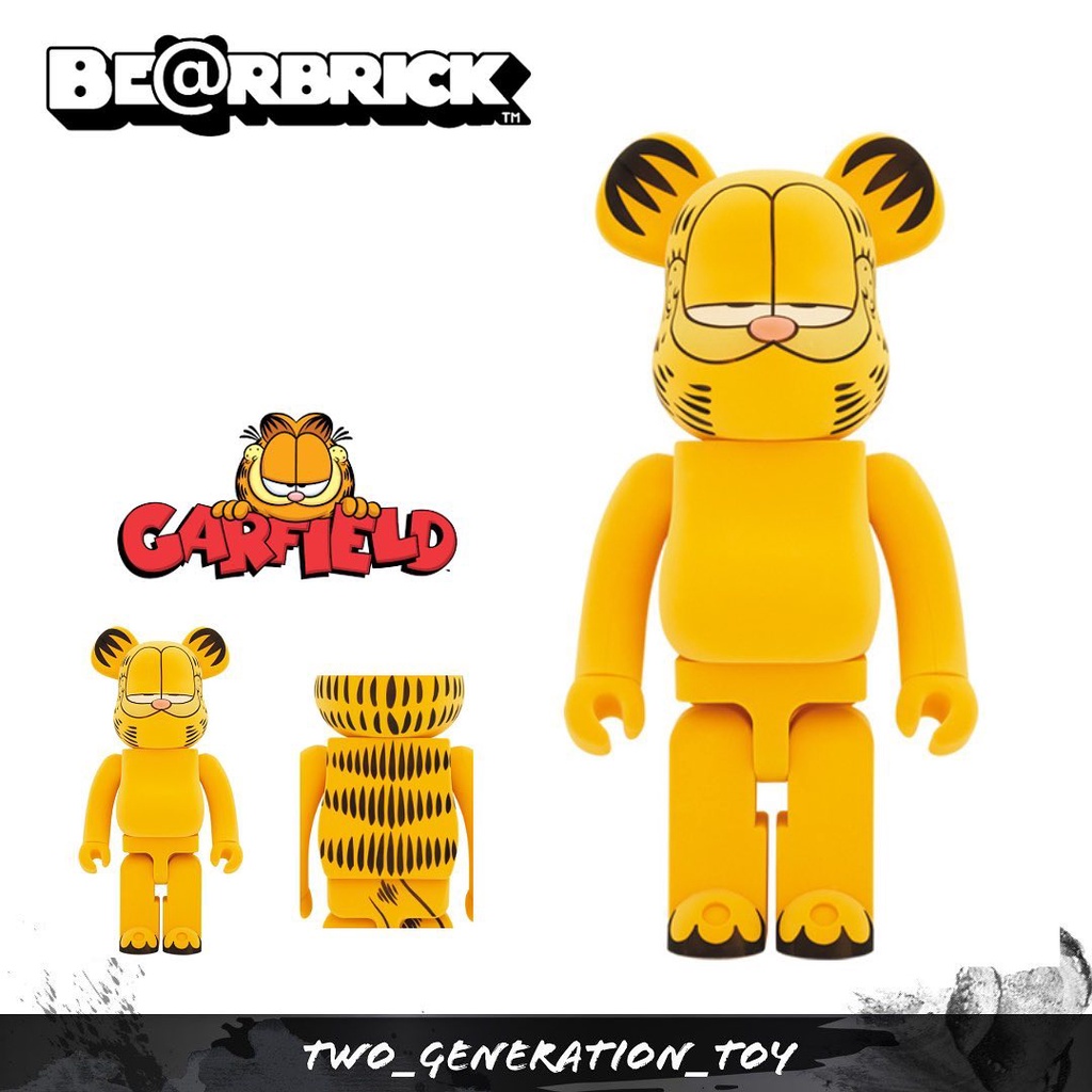 【TG.TOYS】- BE@RBRICK 加菲貓 GARFIELD Flocky 500%、1000%