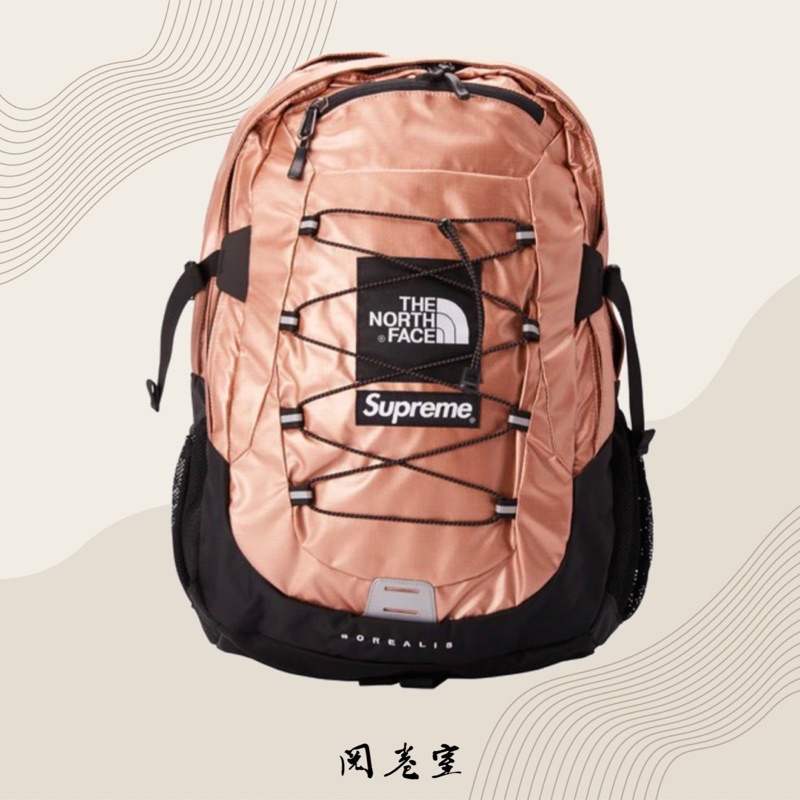 閱卷室》【現貨】Supreme The North Face Metallic Backpack 後背包