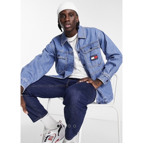 Tommy jeans 90's deals unisex denim jacket