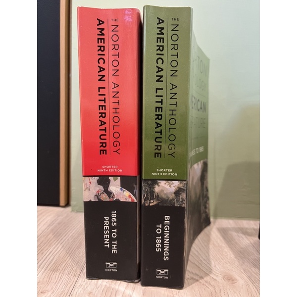 The Norton Anthology Of American Literature (Ninth Edition) - Very Good Condition