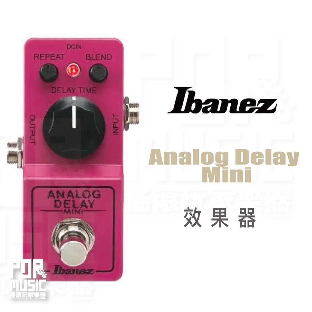 【搖滾玩家樂器】全新 免運 日本製 IBANEZ Analog Delay Mini ADMINI 延遲 效果器 | 蝦皮購物