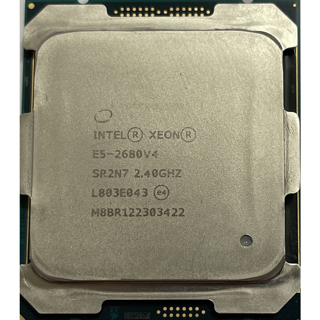 Xeon E5-2680V4 CPU 2.4GHz 14核心28線程 正式版 快速出貨 | 蝦皮購物