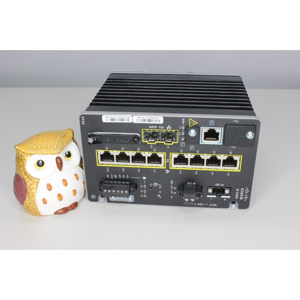 Cisco IE-3300-8T2S-E Industrial Ethernet Switch | 蝦皮購物