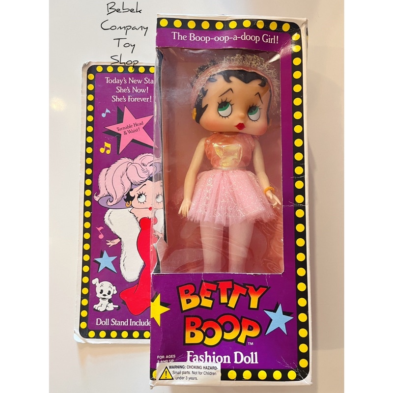 美國🇺🇸 1986年12吋Betty boop doll 美女貝蒂貝蒂古董娃娃古董玩具