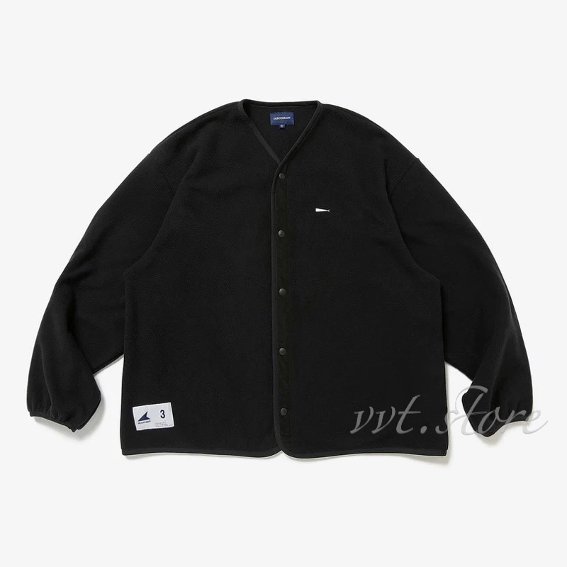 DESCENDANT 22AW KNOT FLEECE CARDIGAN 鯨魚外套夾克開襟衫 DESCENDANT 22AW KNOT FLEECE CARDIGAN 鯨魚外套夾克開襟衫