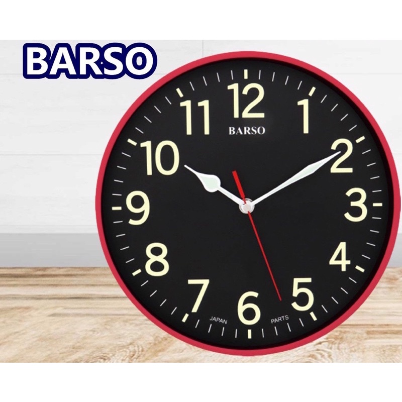 BARSO 夜光數字掛鐘 時鐘 掛鐘 台灣製造 BS-703 | 蝦皮購物