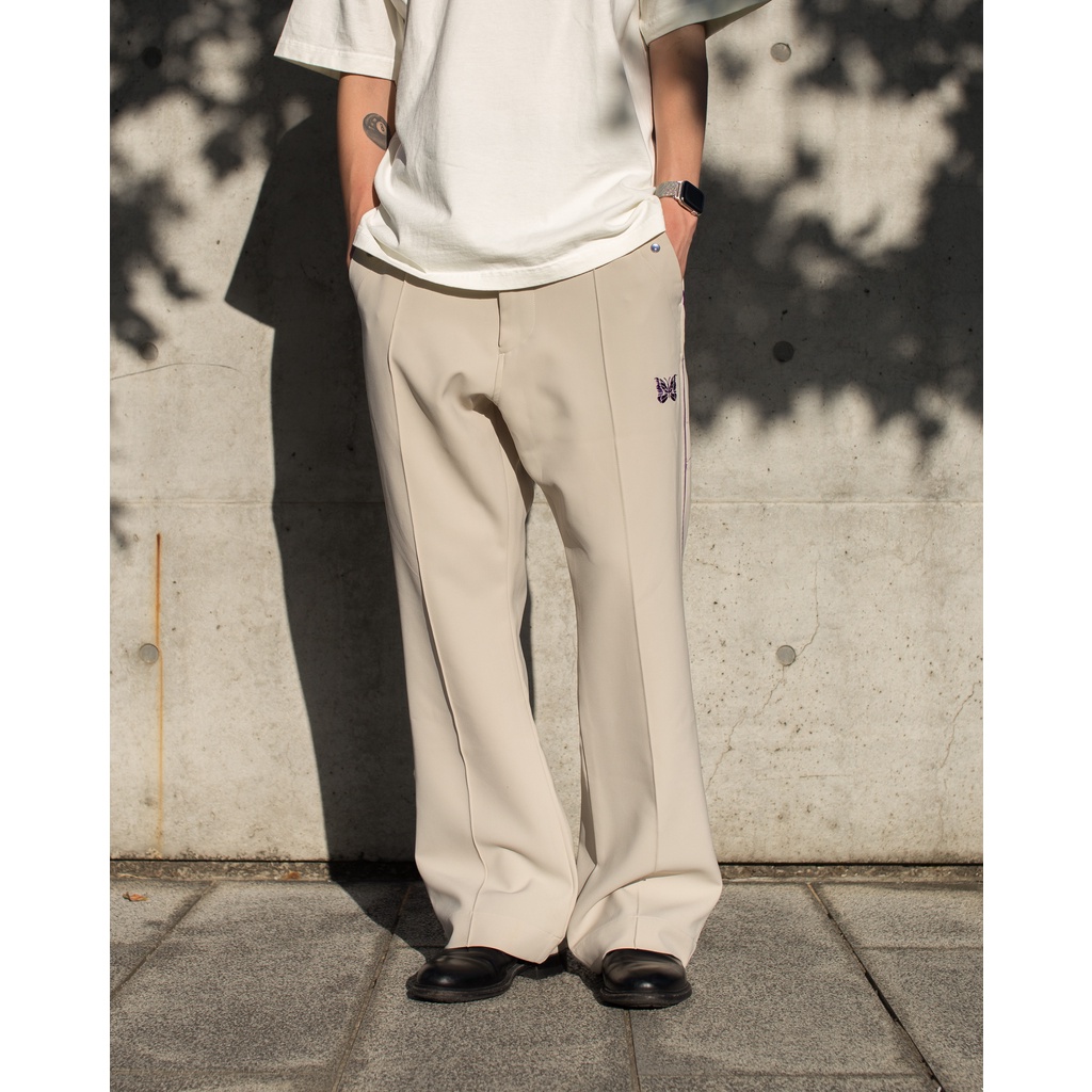 WEARCOME 】NEEDLES PIPING COWBOY PANTS 日本製蝴蝶圖騰喇叭褲