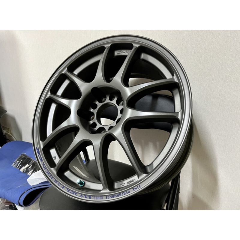 收訂WORK Emotion CR Kai 5孔114.3 17x8J ET32 旋壓製美品| 蝦皮購物