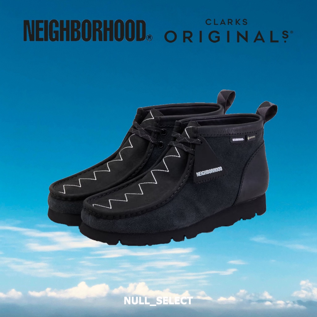 NULL】NEIGHBORHOOD X CLARKS WALLABEE 袋鼠鞋VIBRAM 耐磨大底縫
