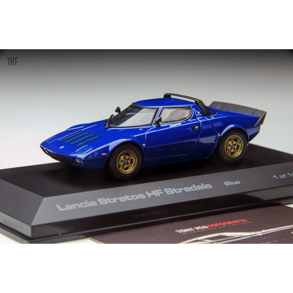 1/43 LANCIA STRATOS HF - Team Chardonnet Tour De Corse 1975 B.Darniche/A.Mahé EUR 149,30 - FR