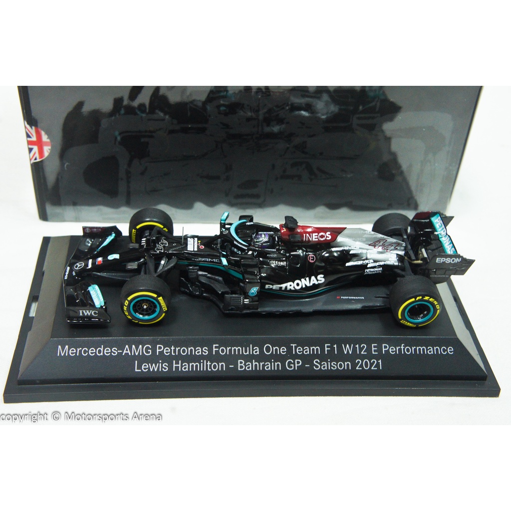 現貨特價】賓士原廠1:43 Minichamps F1 2021 Mercedes AMG W12