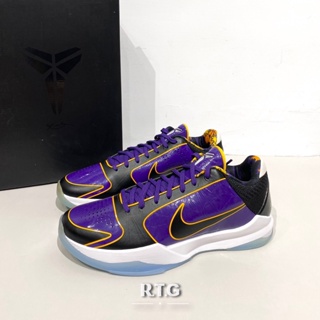 RTG】NIKE KOBE V PROTRO 5X CHAMP 紫色五代籃球鞋湖人US9 CD4991-500