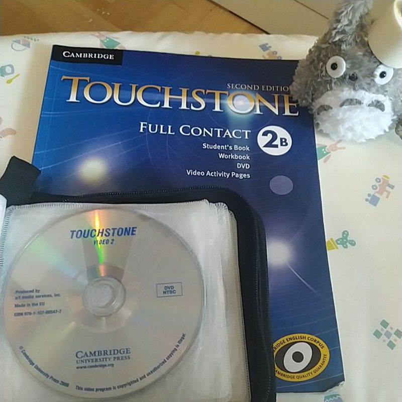 【二手】touchstone 2B 有光碟 有網路音檔 有大量筆記 | 蝦皮購物