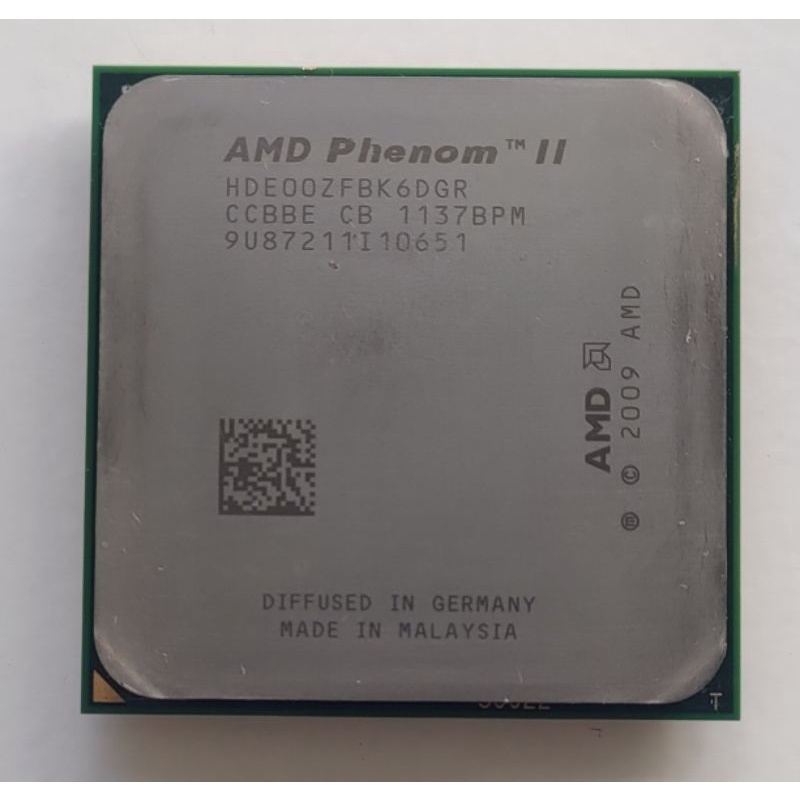 AMD Phenom II X6 1100T 3.3GHz 6-Core 6-Thread Socket AM3 CPU Processor – Used