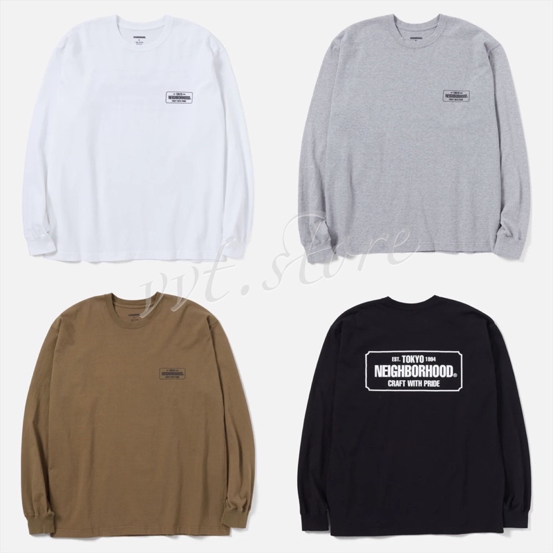 NEIGHBORHOOD 22AW NH TEE-1 LS . CO 長袖T恤| 蝦皮購物