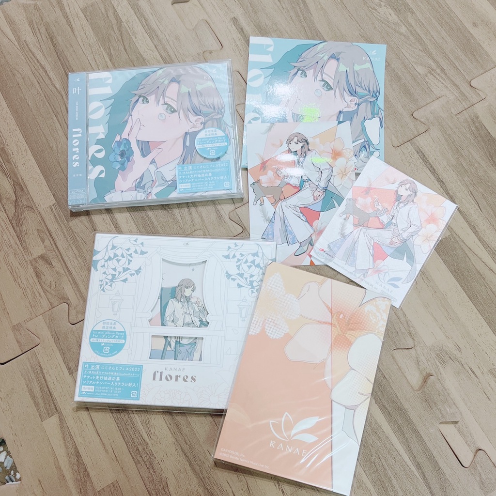 にじさんじ 彩虹社 nijisanji 現貨 叶 專輯 flores 初回限定版 A店普通版 含店鋪特典