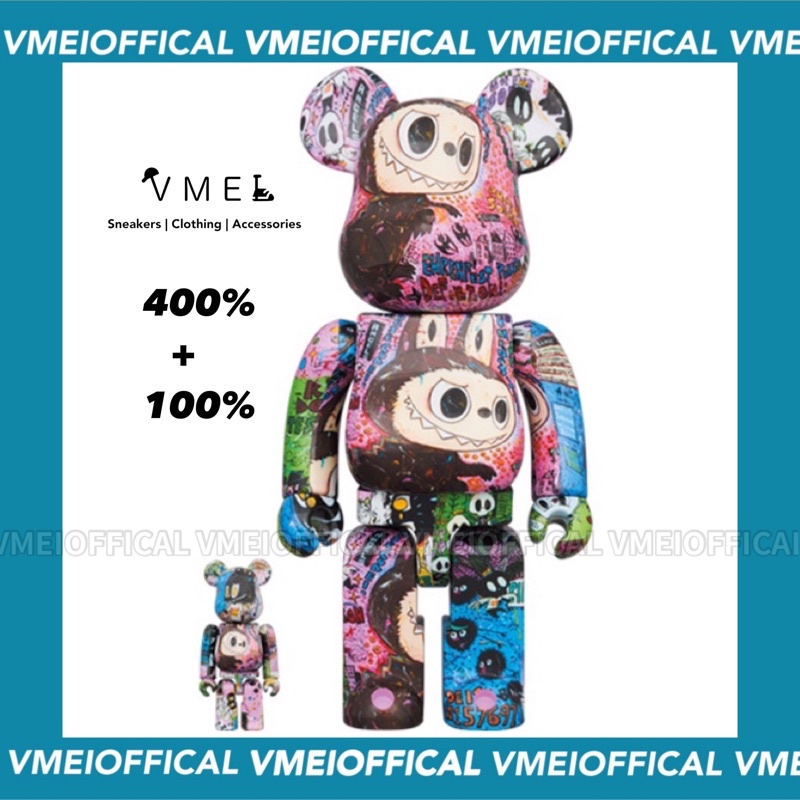 VMEI】BE@RBRICK Labubu KASING LUNG 龍家昇400%+100% 預購11月 VMEI】BE@RBRICK Labubu KASING LUNG 龍家昇400%+100% 預購11月