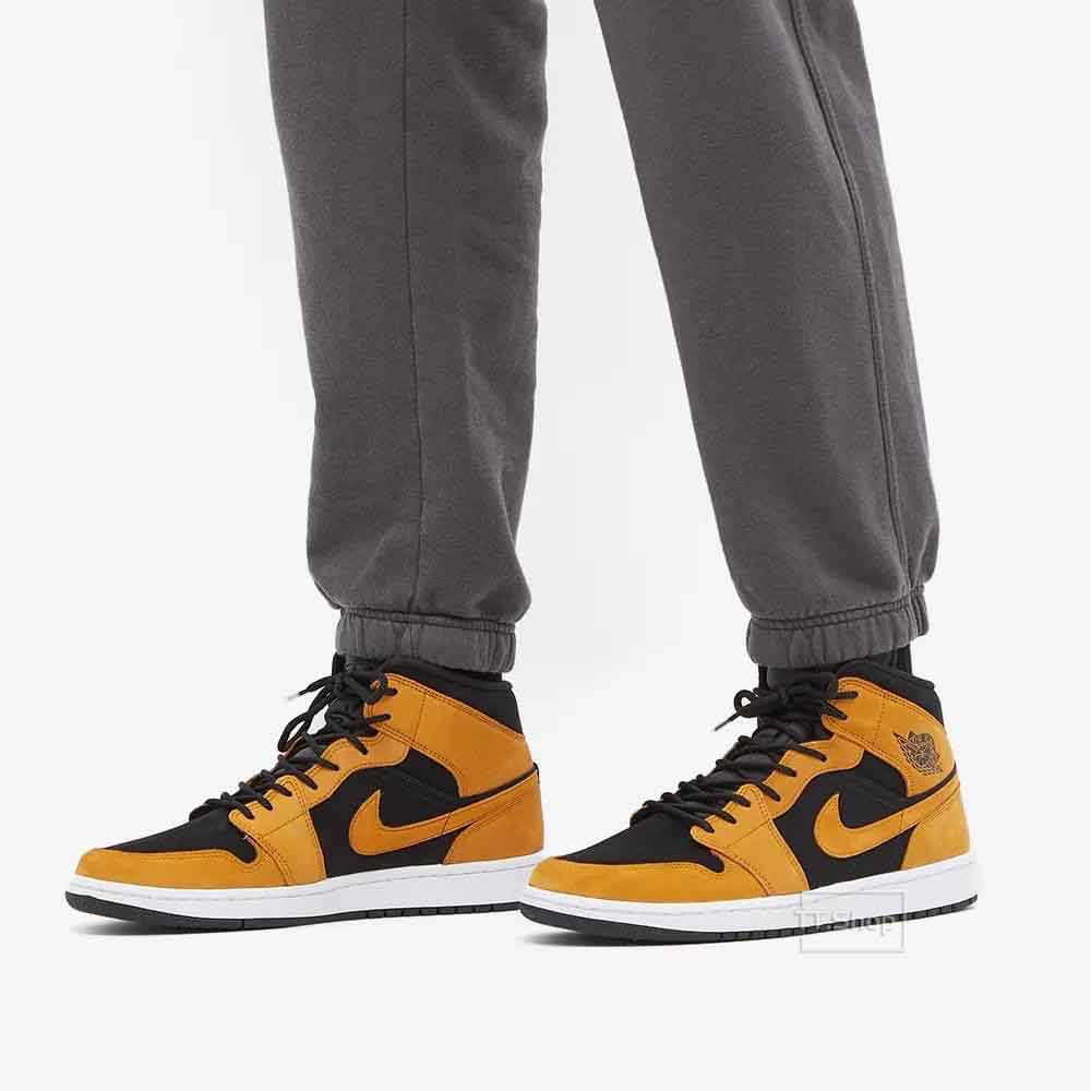 Air Jordan 1 Mid Desert Ochre 黑黃DB5453-700 | 蝦皮購物