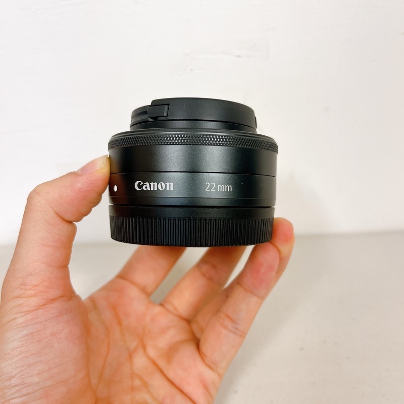 M系列餅乾鏡二手超新Canon EF-M 22mm F2 IS STM 定焦鏡頭保固半年