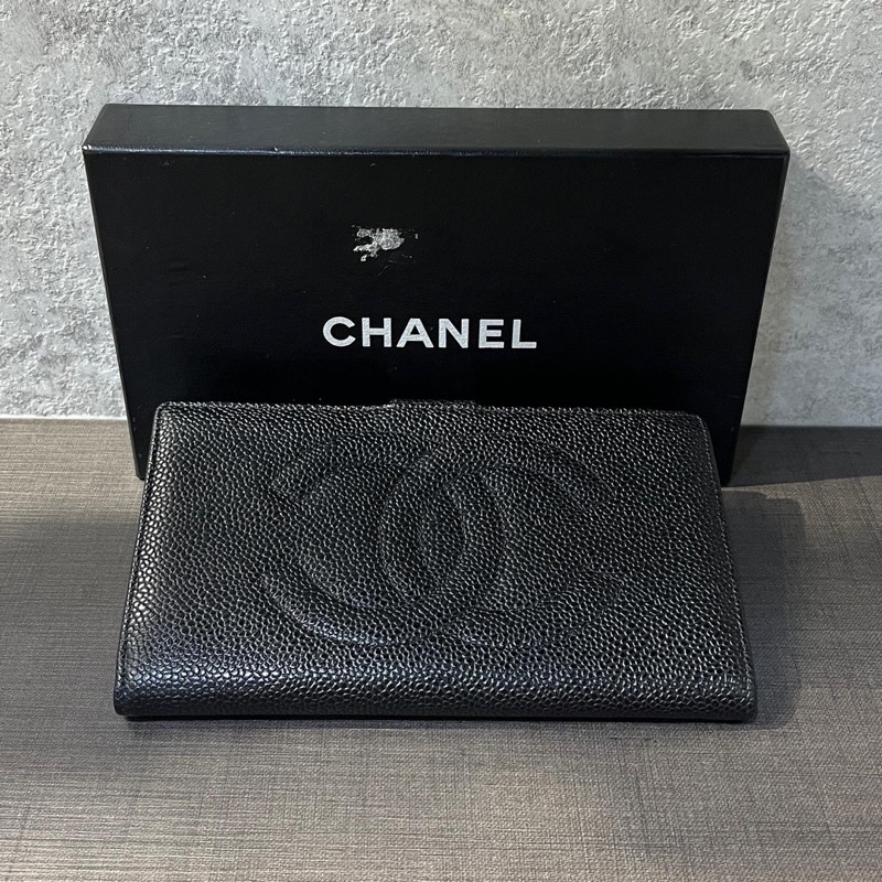 ❤️售出❤️Chanel vintage～老香魚子醬長夾～古董包～古著～ssvintage