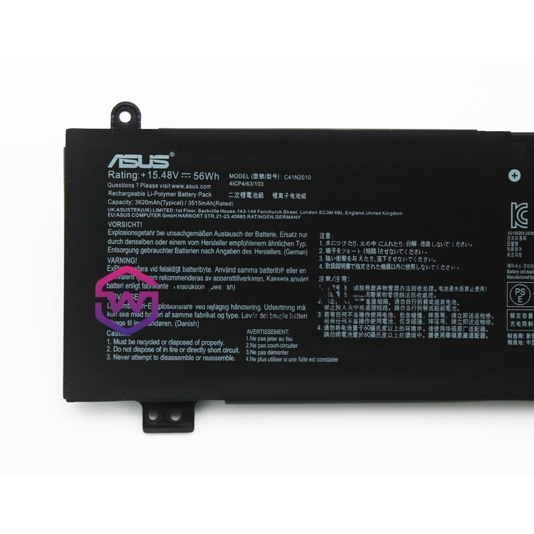 ASUS 華碩C41N2010 FX507ZE FX507ZC FX507ZM FX507ZR 原廠電池筆