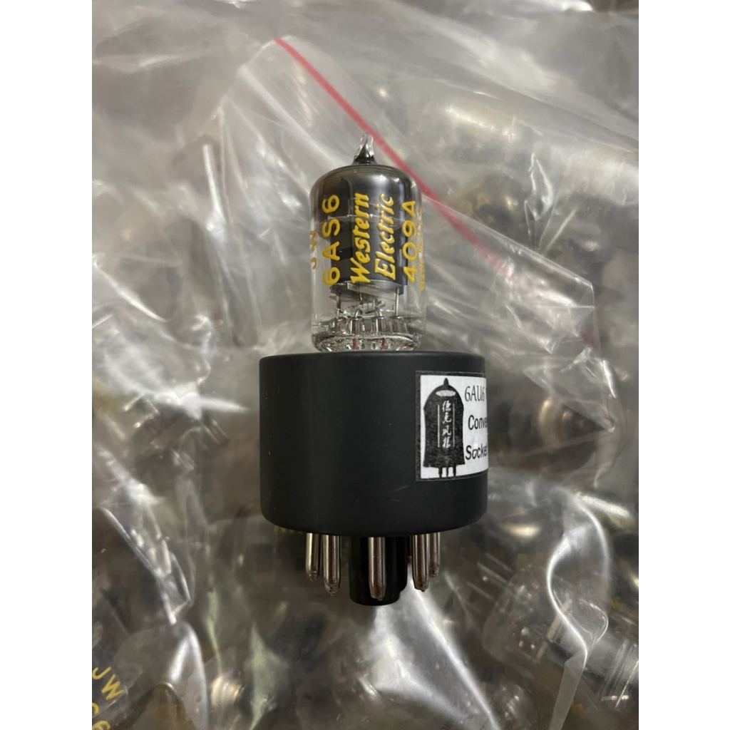 WhiteNoise愛樂人]西電WE WesternElectric 409A 6AS6 真空管 含6SJ7轉接座 | 蝦皮購物